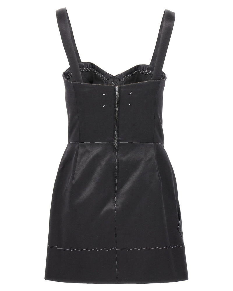 Maison Margiela Contrast Stitching Corset Dress Glam Steals