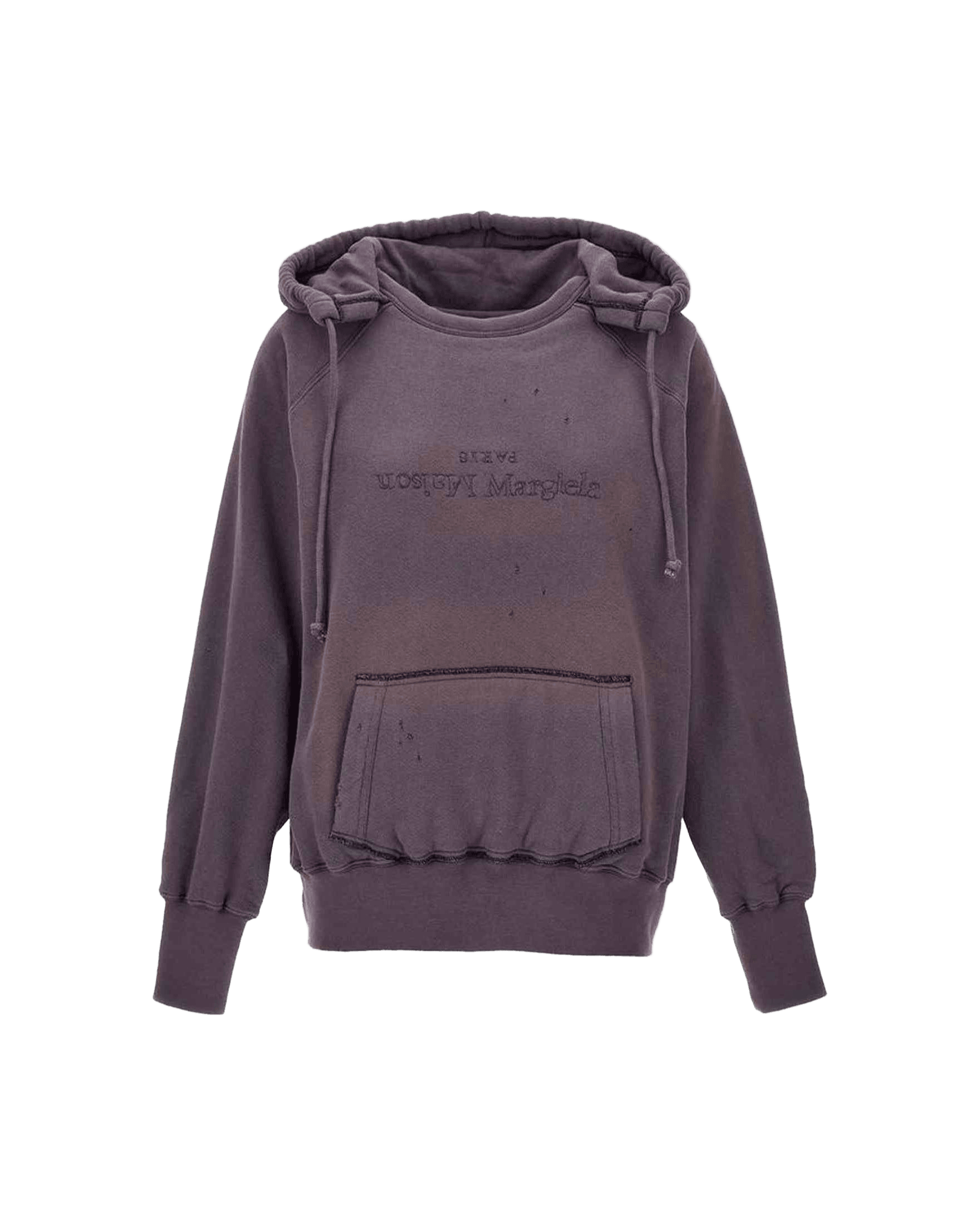 Maison Margiela Cotton Hooded Sweat-Shirt Glam Steals