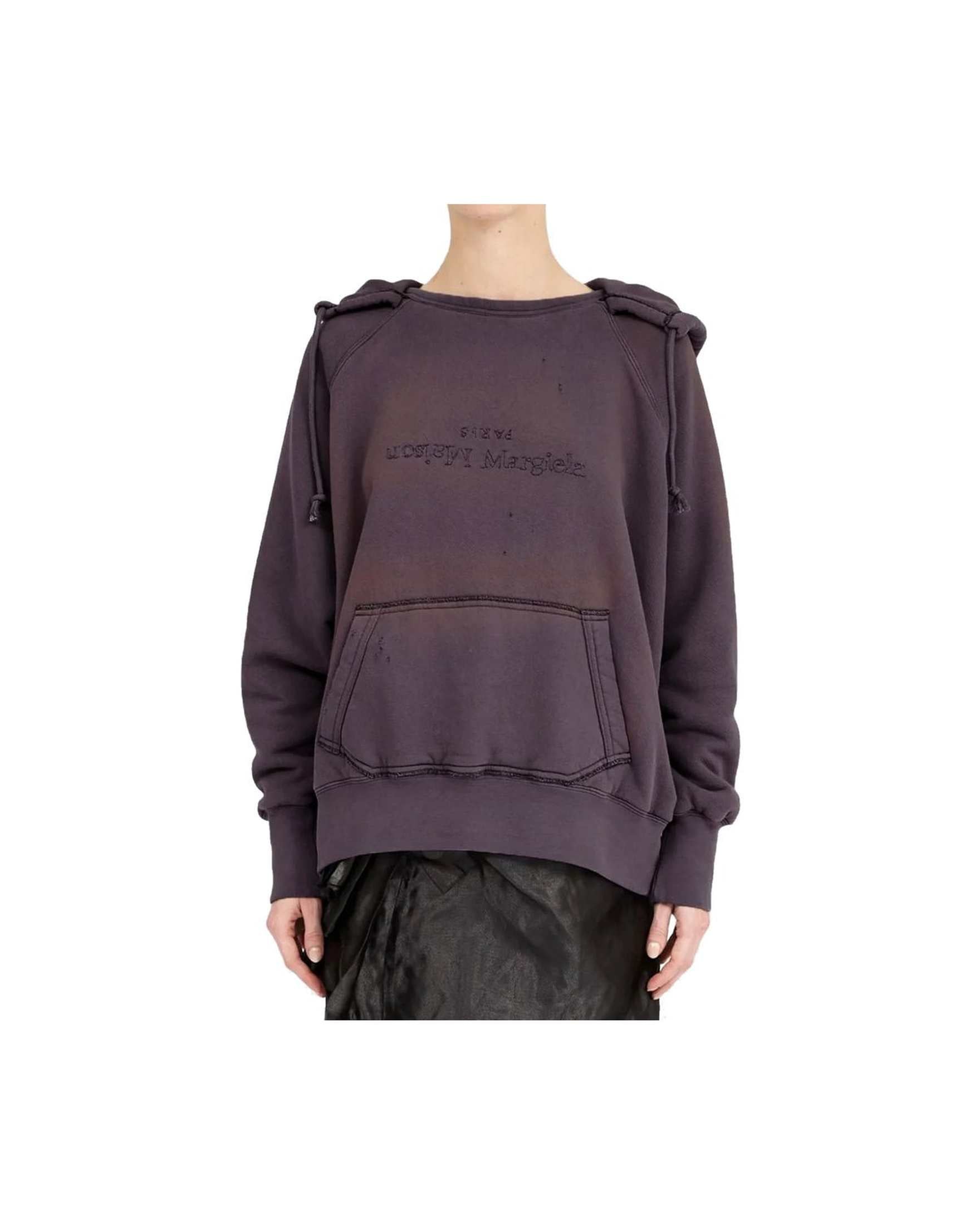 Maison Margiela Cotton Hooded Sweat-Shirt Glam Steals
