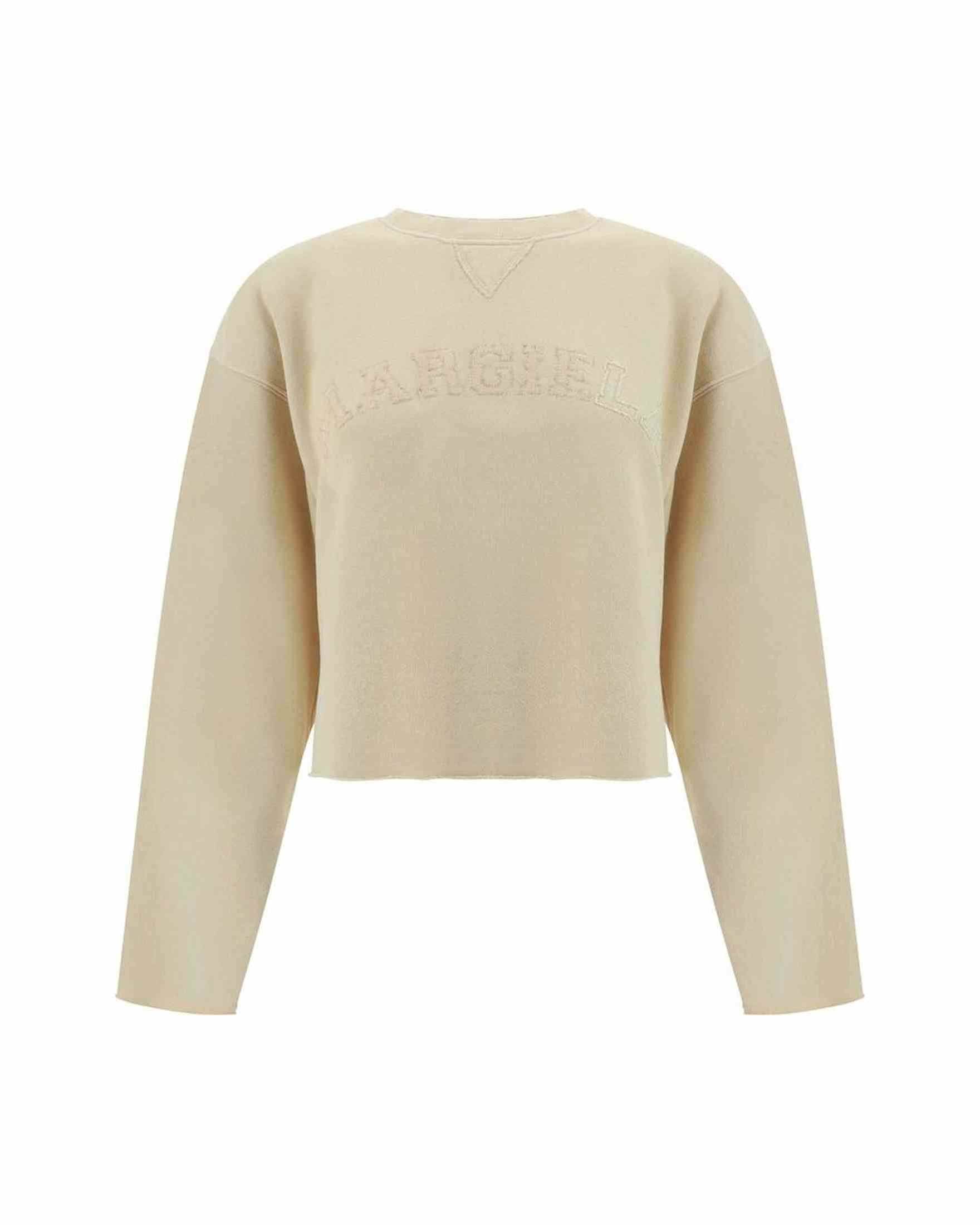 Maison Margiela Cotton Logo Sweat-Shirt Glam Steals