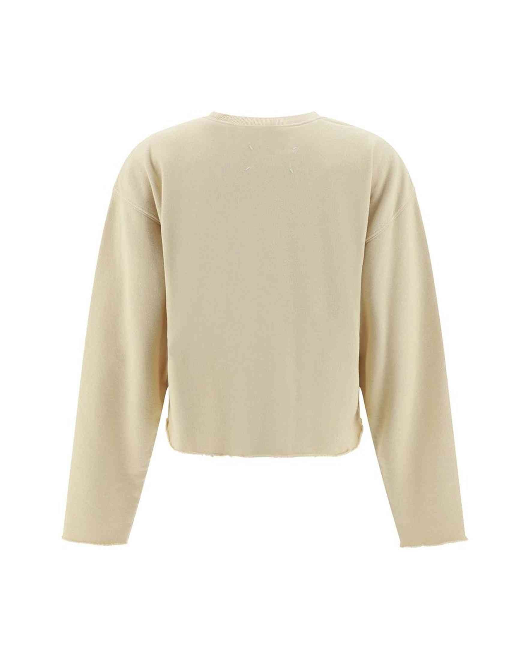 Maison Margiela Cotton Logo Sweat-Shirt Glam Steals