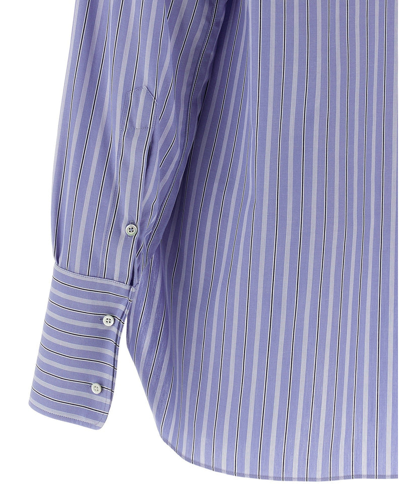 Maison Margiela Cotton Striped Shirt Glam Steals