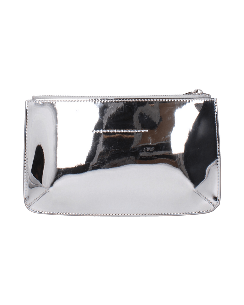 Maison Margiela Gray Leather Clutch Bag Glam Steals