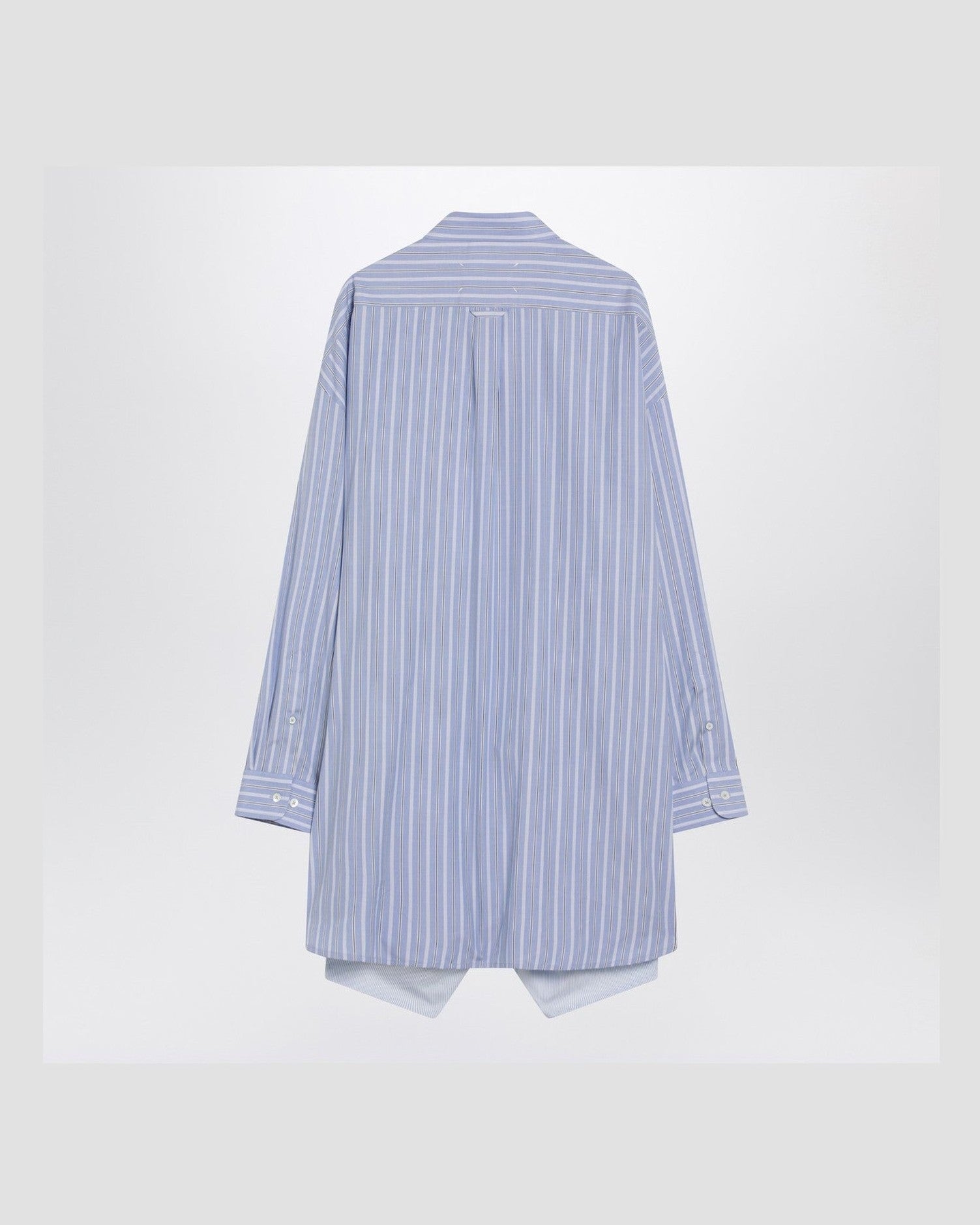 Maison Margiela Light blue striped shirtdress Glam Steals