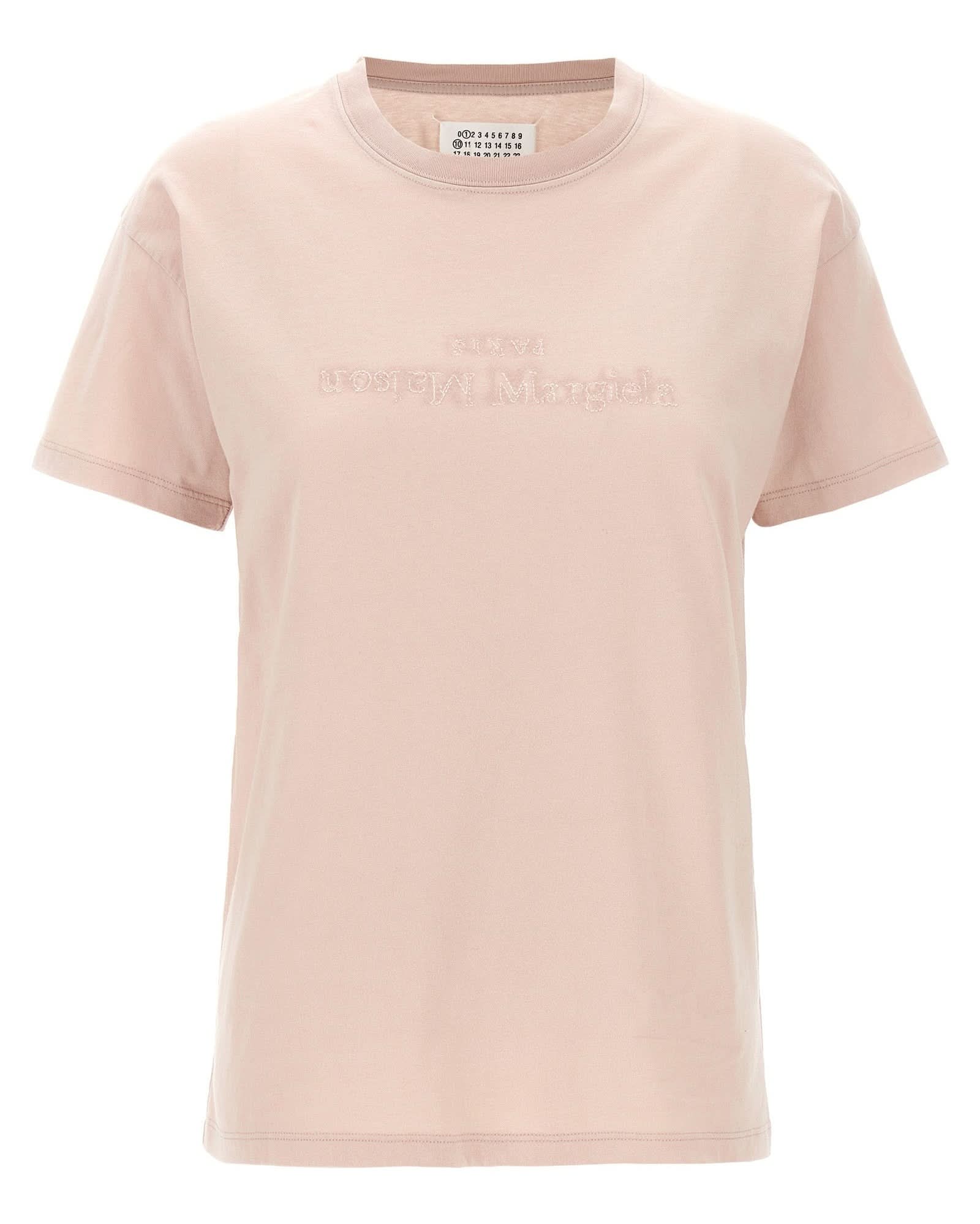Maison Margiela Logo Embroidery T-shirt Glam Steals