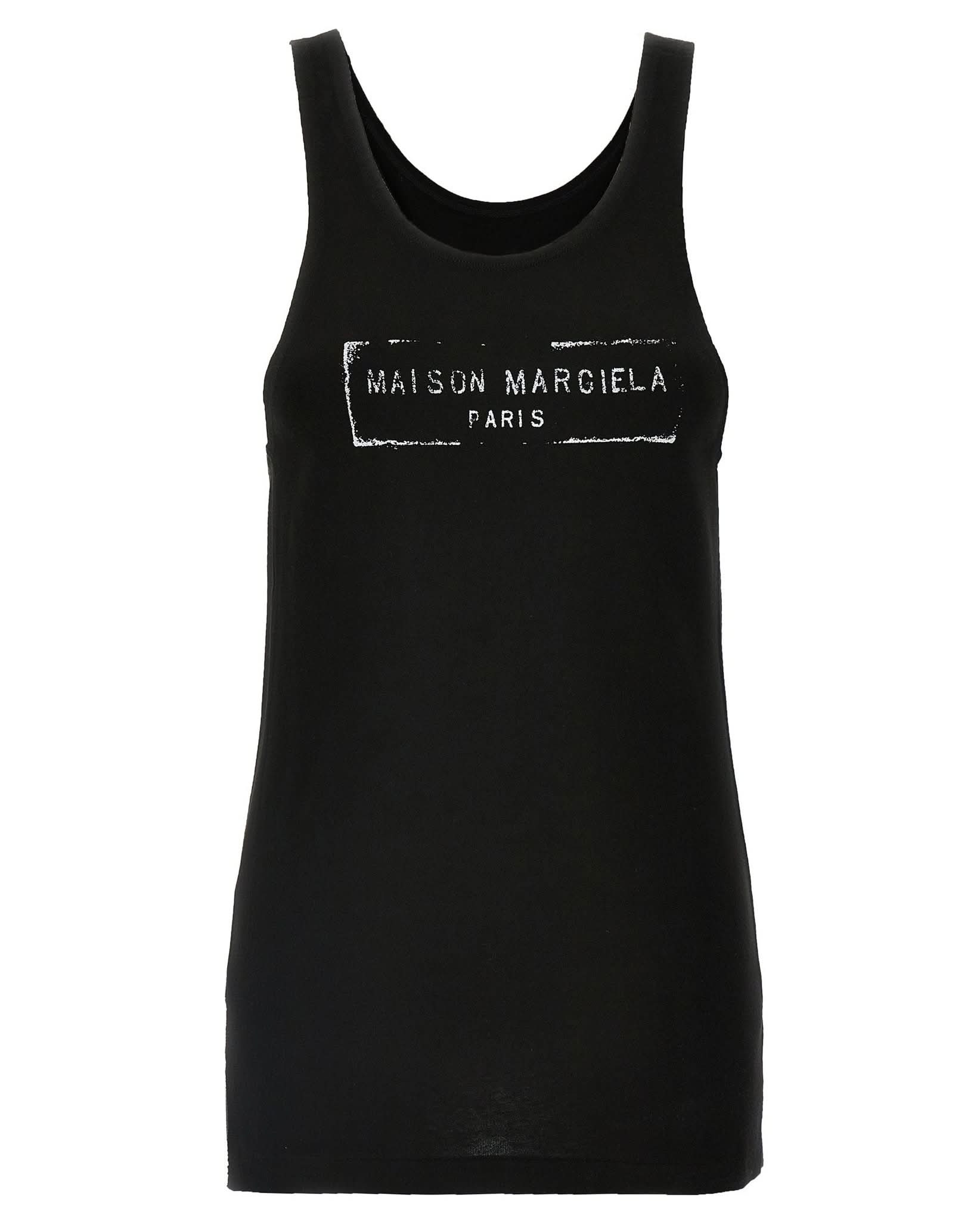Maison Margiela Logo Tank Top Glam Steals