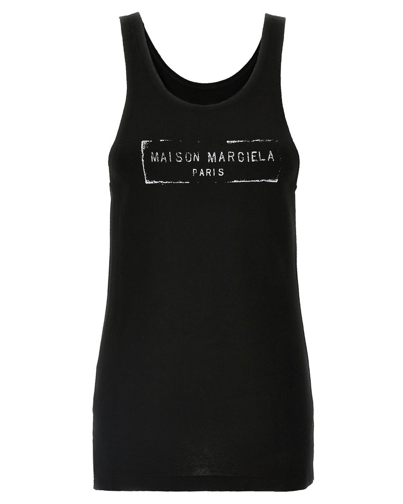 Maison Margiela Logo Tank Top Glam Steals