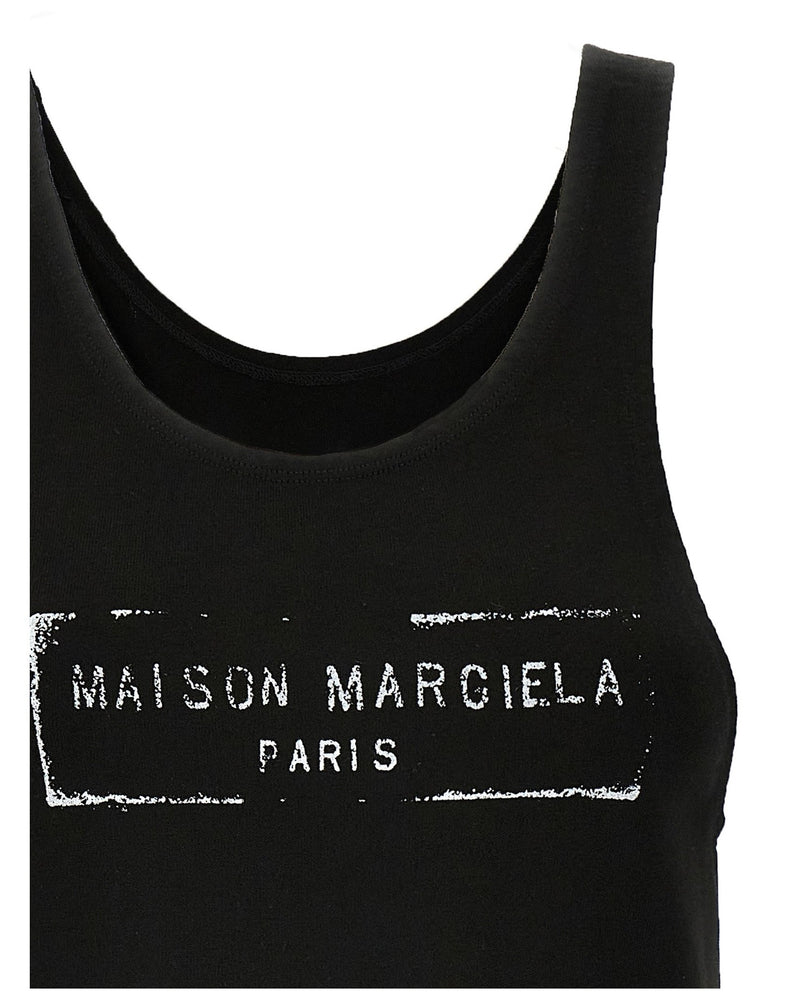 Maison Margiela Logo Tank Top Glam Steals