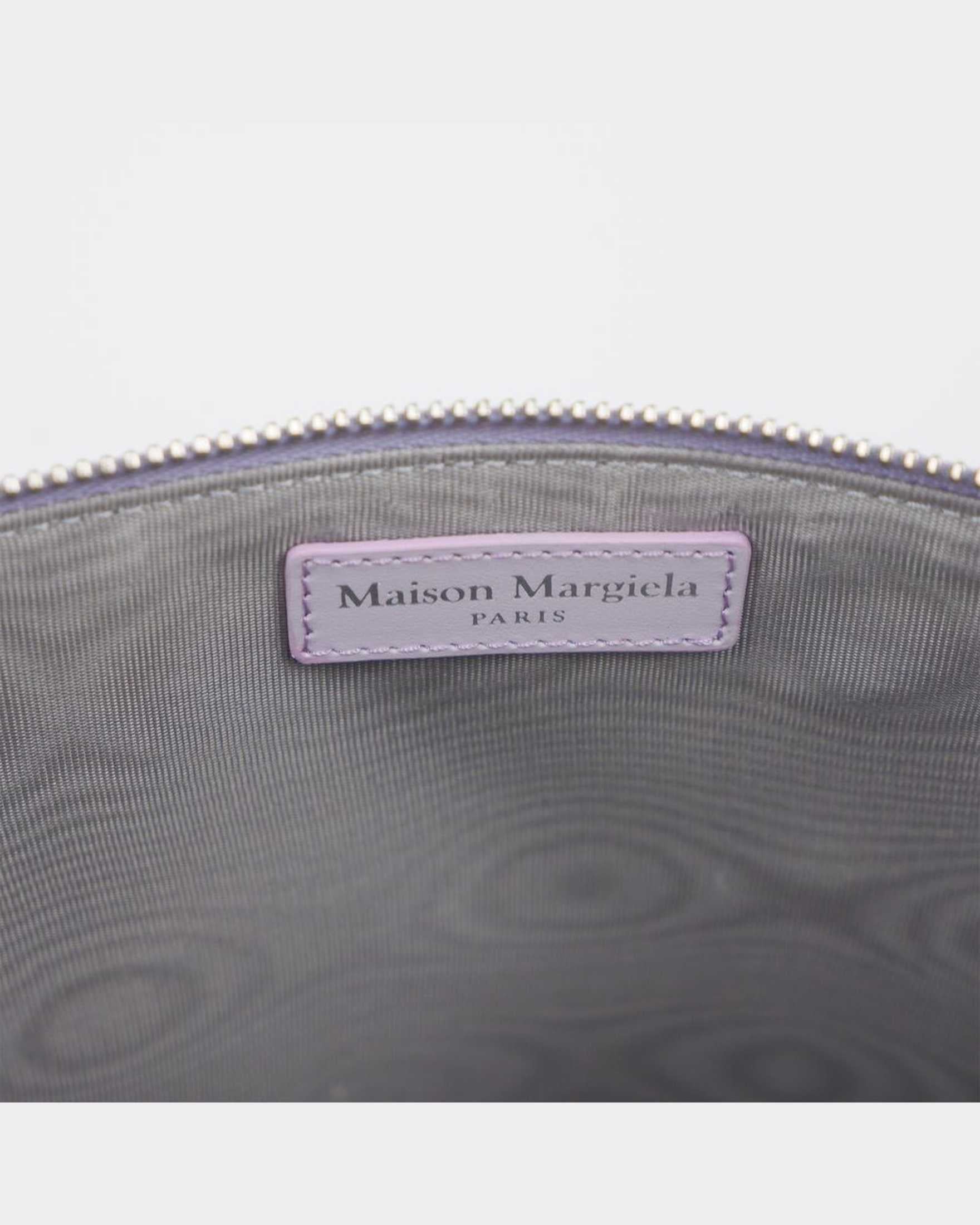 Maison Margiela Purple Calfskin Clutch Bag Glam Steals
