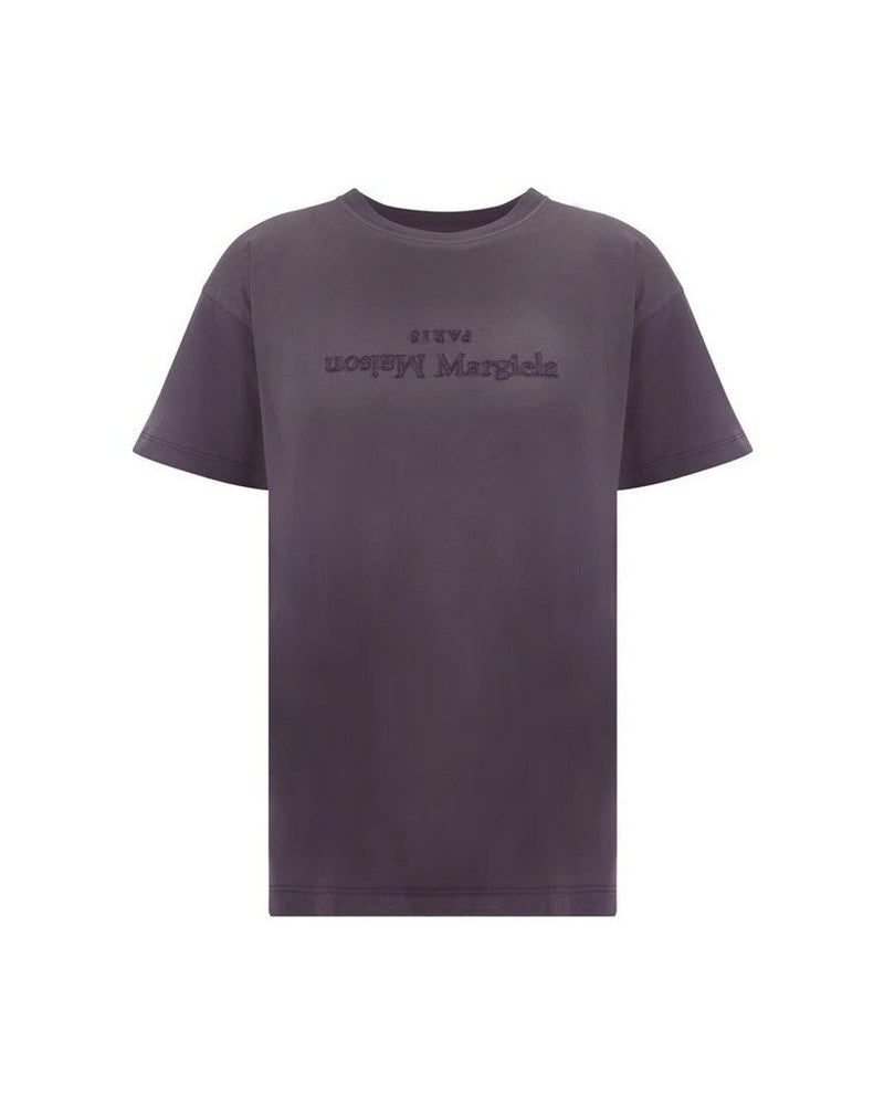 Maison Margiela Purple Cotton T-shirt 