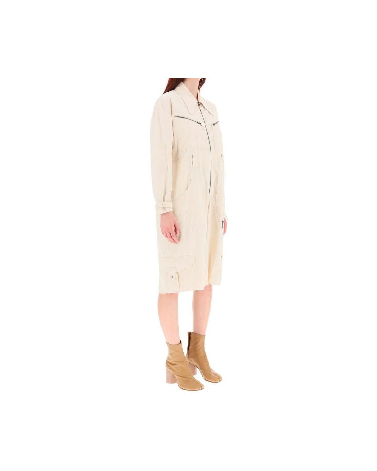 Maison Margiela White Cotton Jumpsuit Glam Steals
