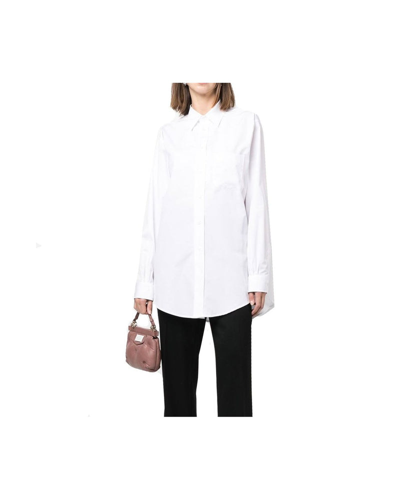 Maison Margiela White Cotton Shirt Glam Steals