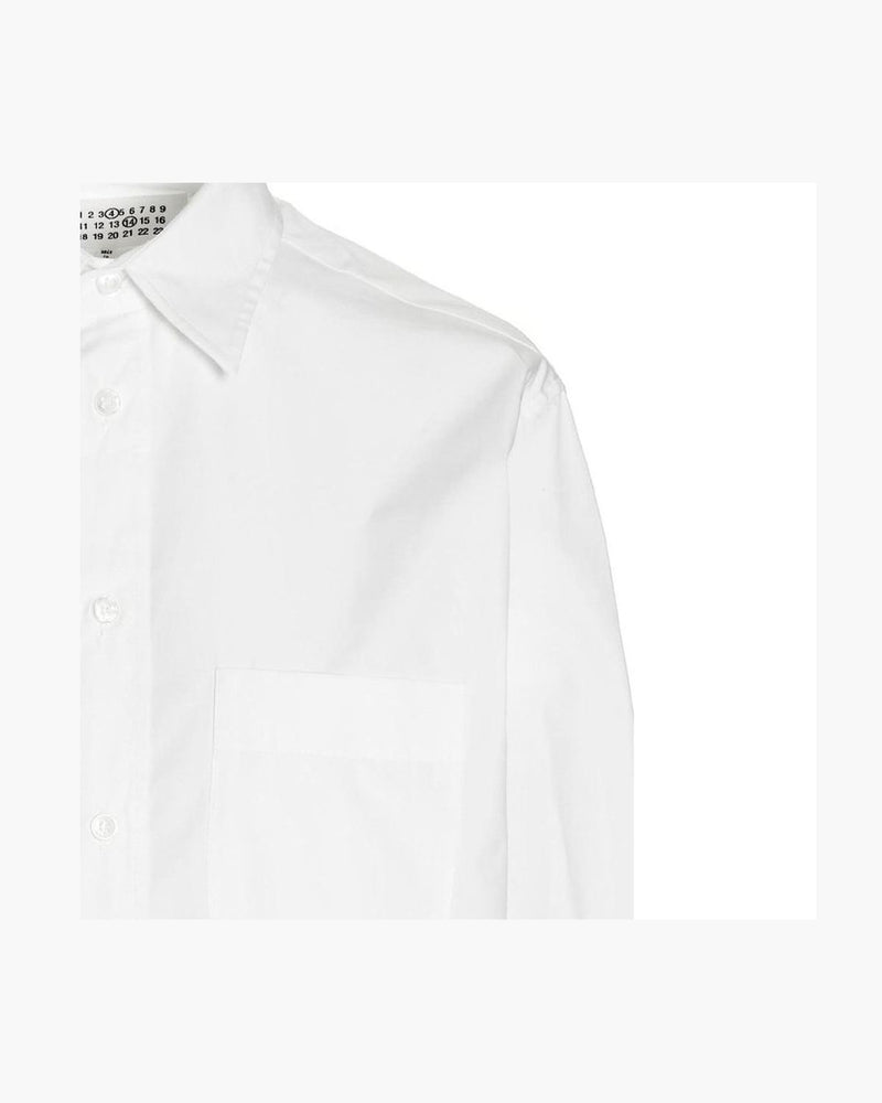 Maison Margiela White Cotton Shirt Glam Steals