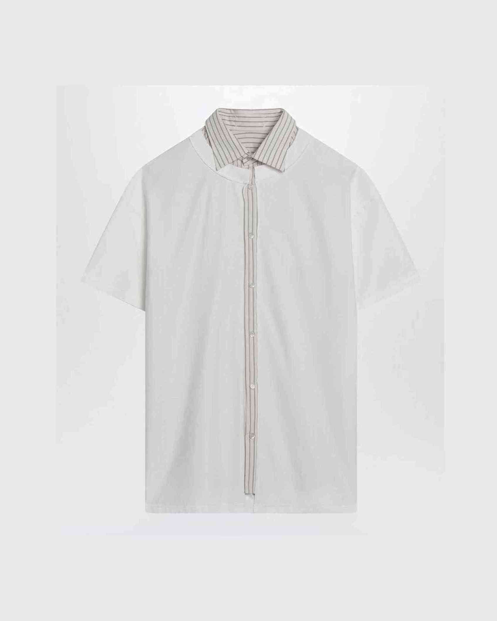Maison Margiela White Reversed Shirt T-shirt Glam Steals