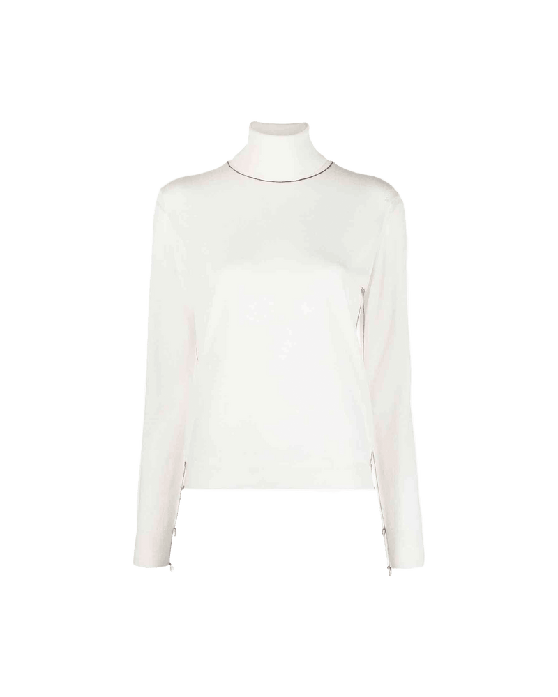 Maison Margiela White Sweater Glam Steals