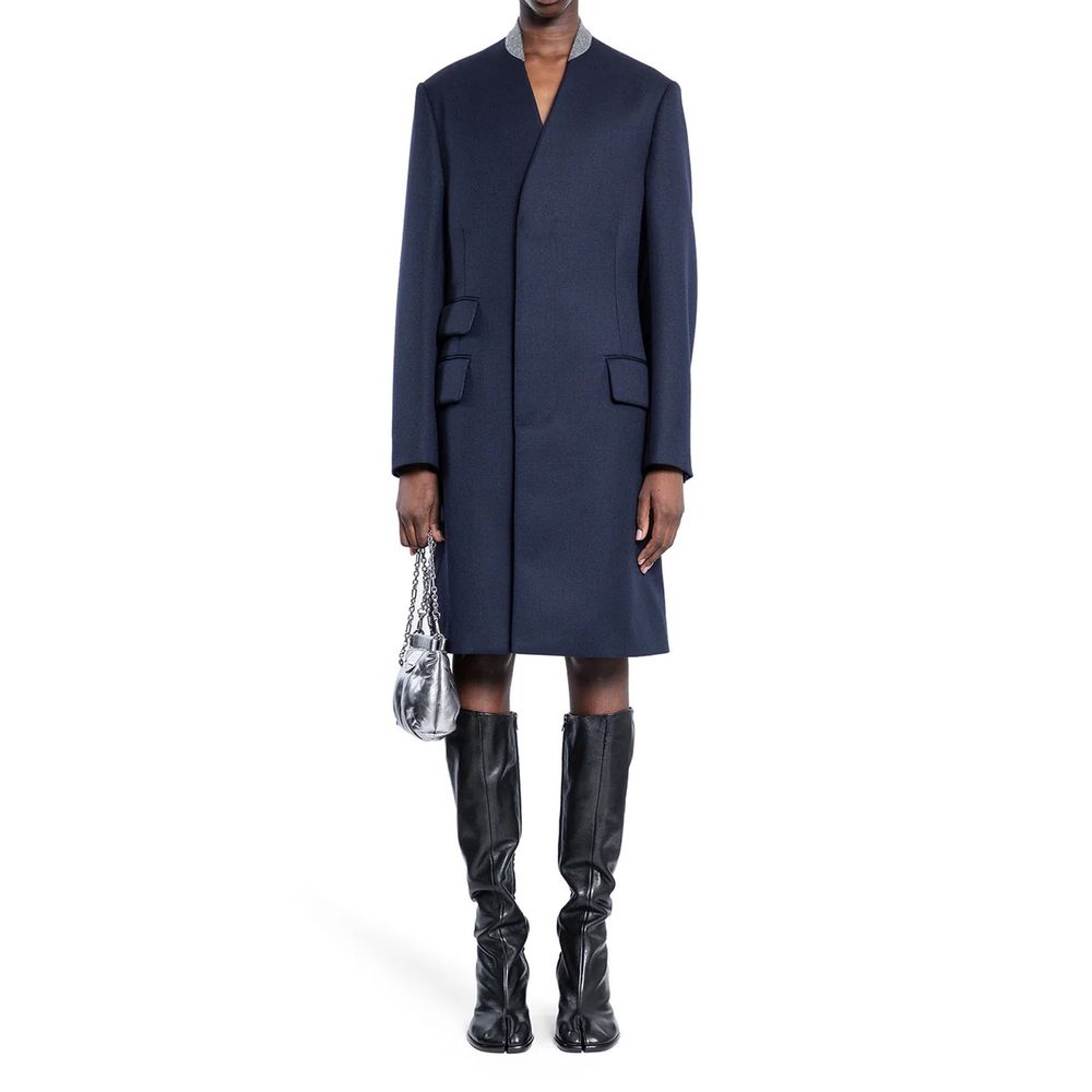 Maison Margiela Wool Cavalry Coat Glam Steals