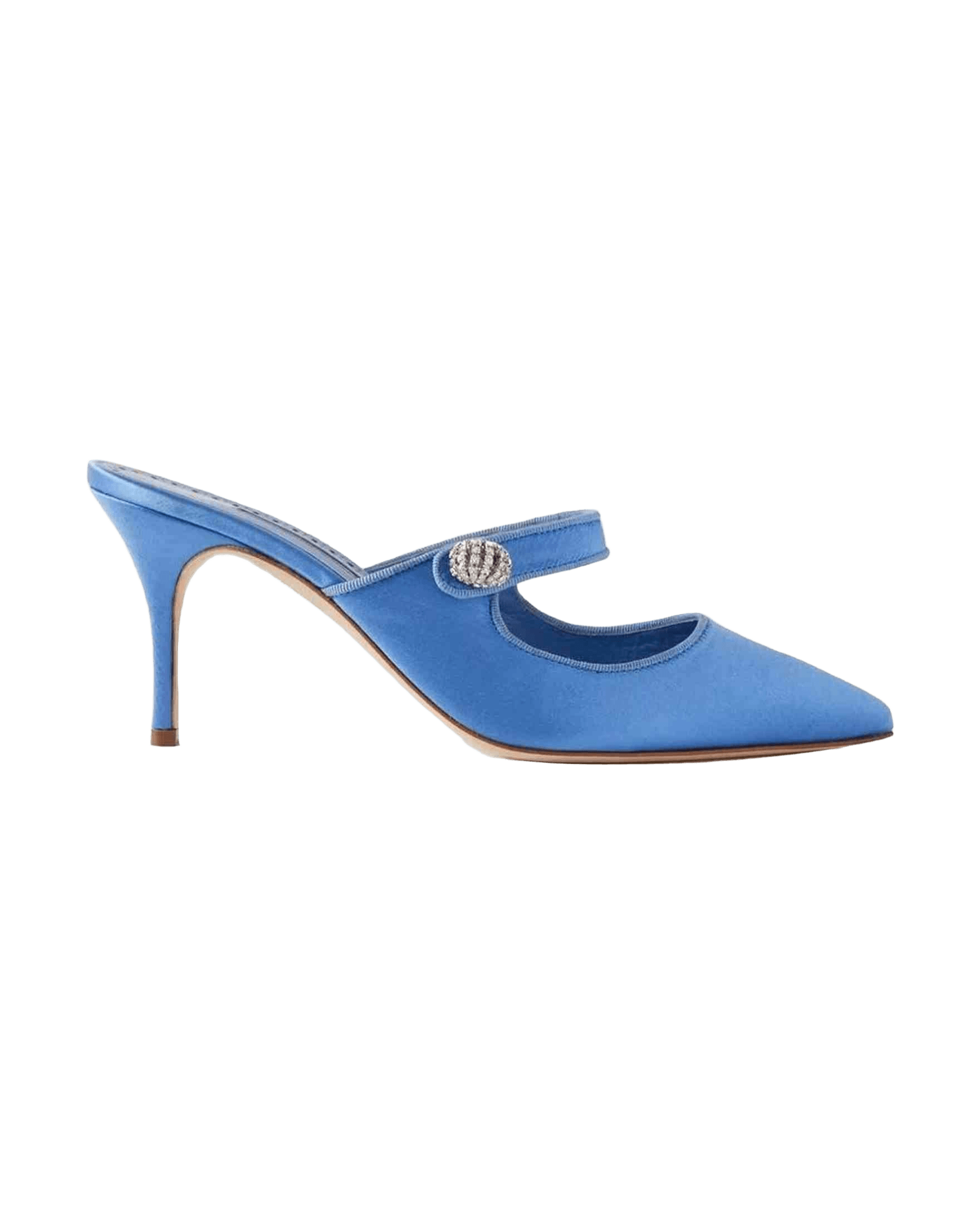 Manolo Blahnik Camparimu Jewel 070 Mules Glam Steals