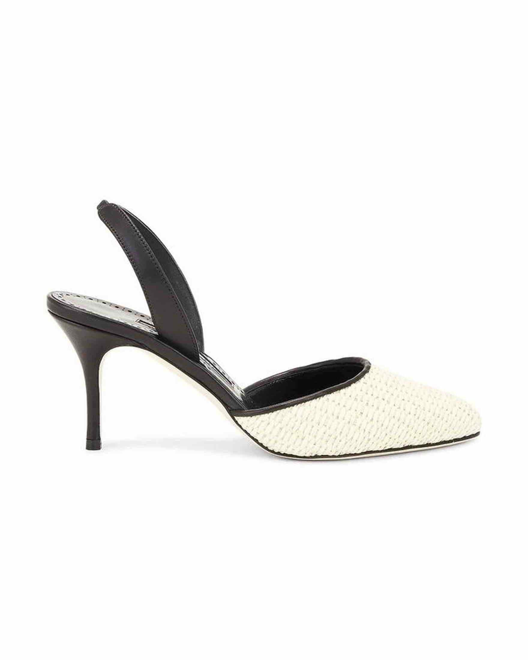 Manolo Blahnik Casam 70 Raffia Pumps Glam Steals