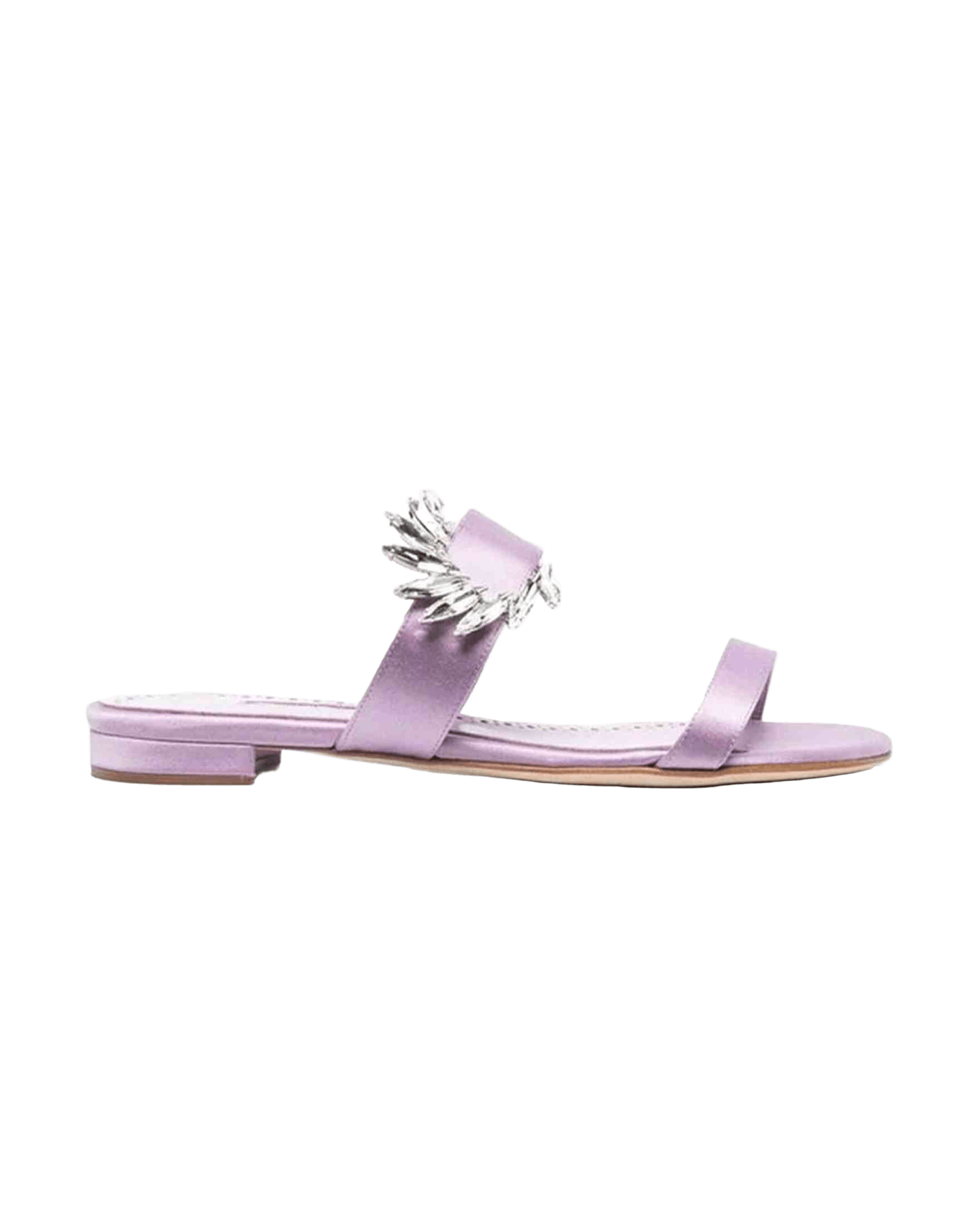 Manolo Blahnik Chivela 010 Flat Sandals Glam Steals