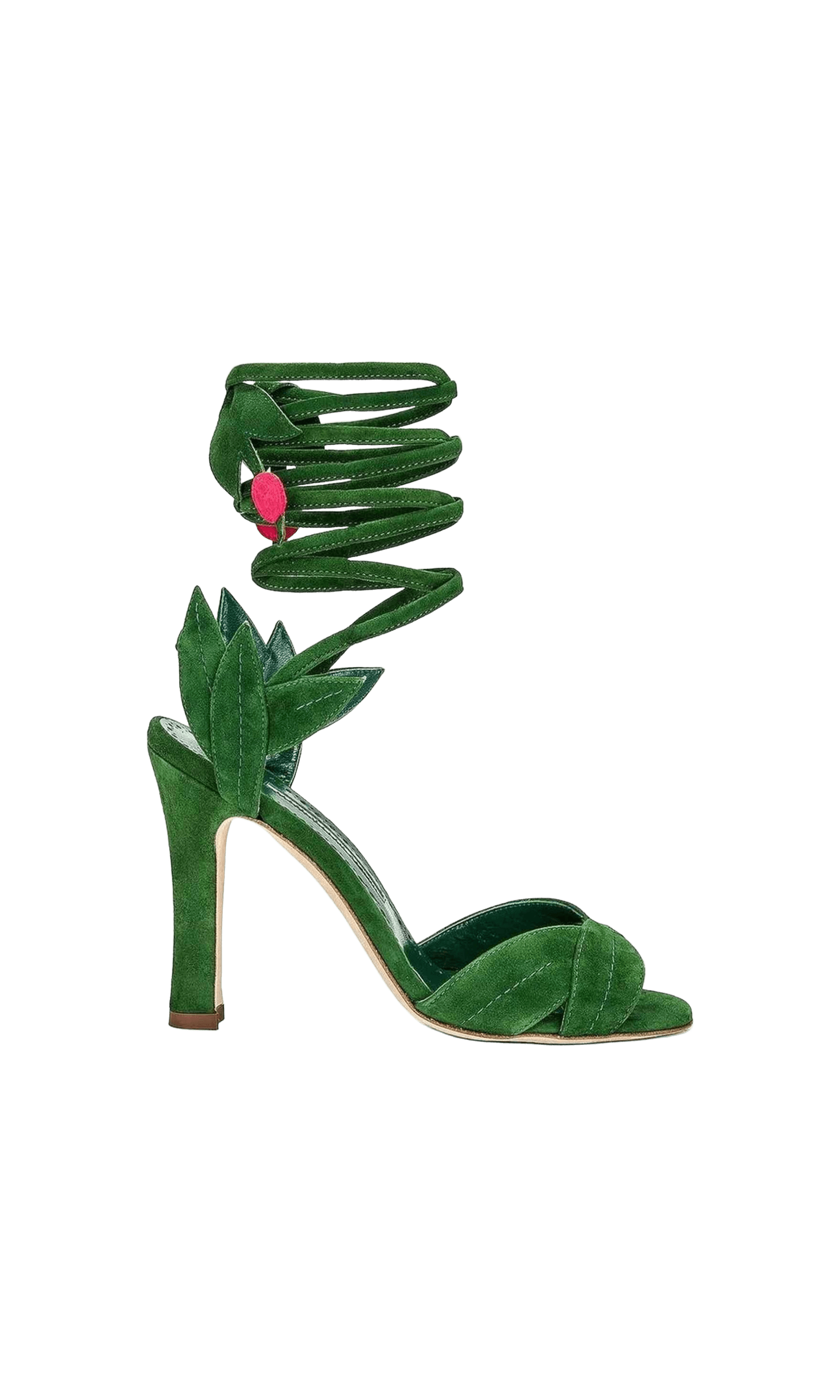 Manolo Blahnik Ossie 105 Wrap Sandals Glam Steals