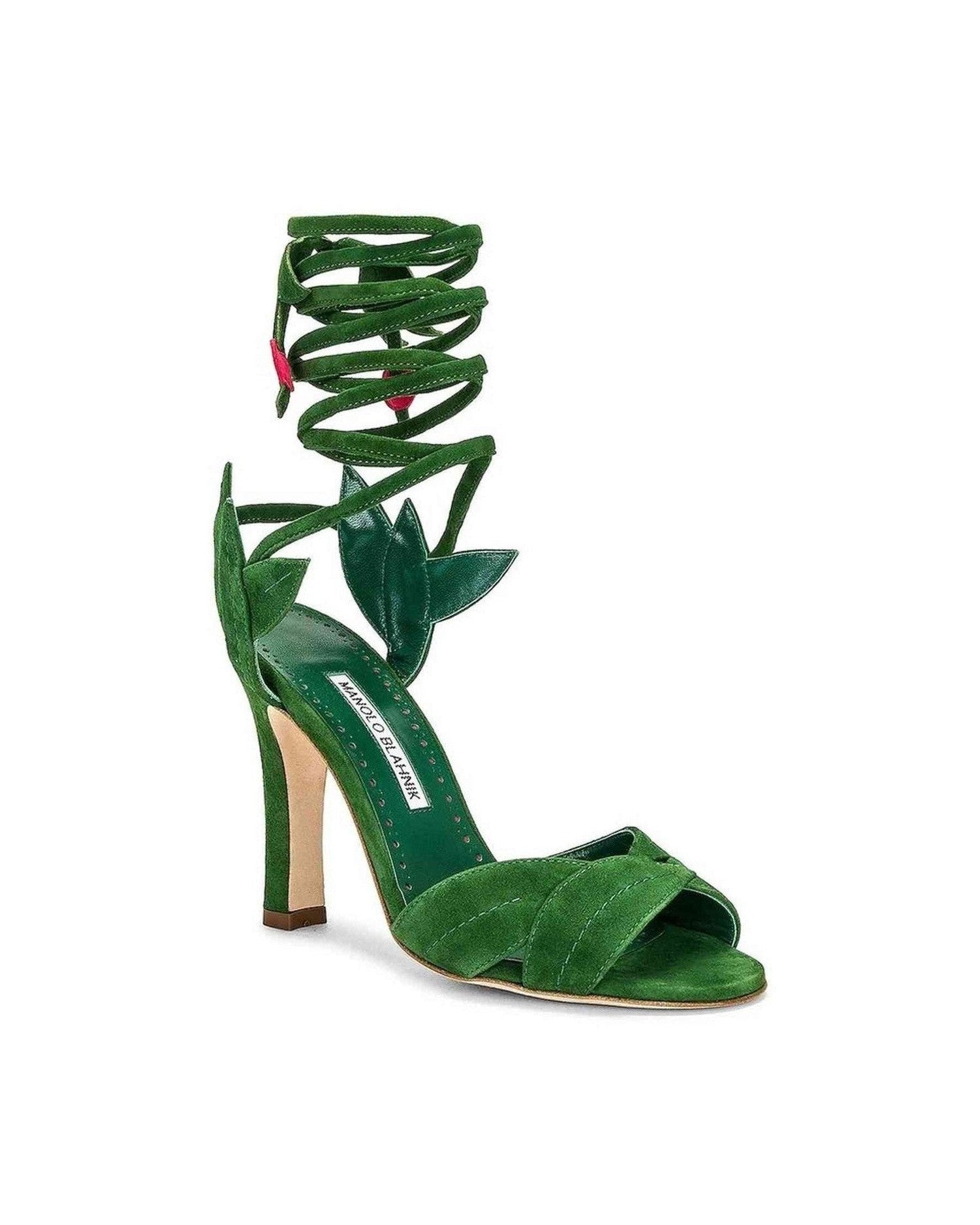 Manolo Blahnik Ossie 105 Wrap Sandals Glam Steals