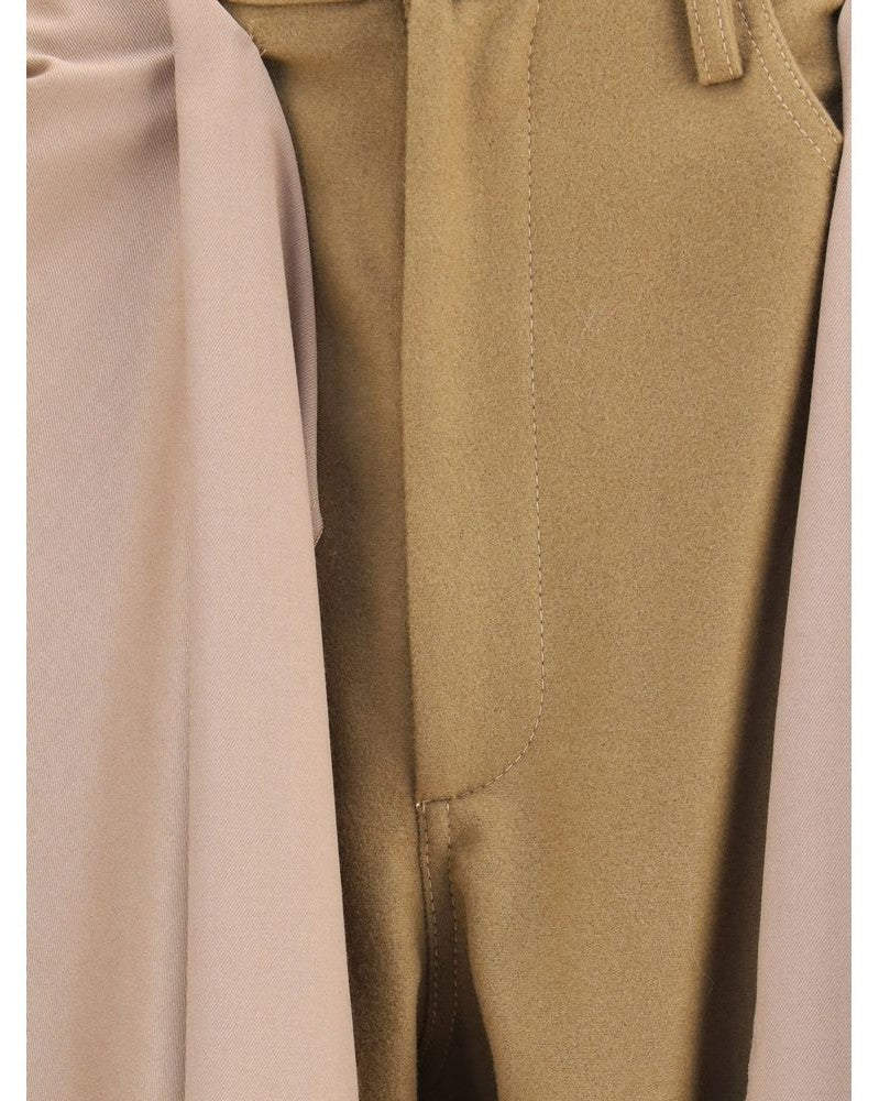 Marbell Beige Wool Athletic Pant Glam Steals