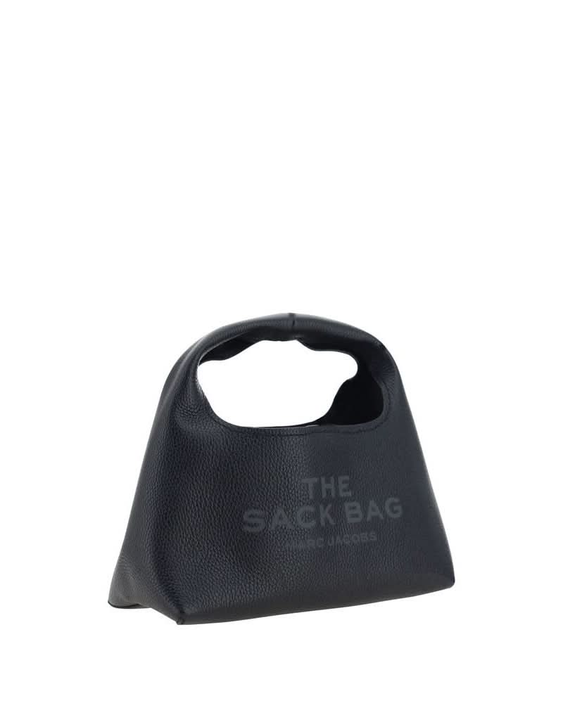 Marc Jacobs Black Calf Leather Bos Taurus Handbag 