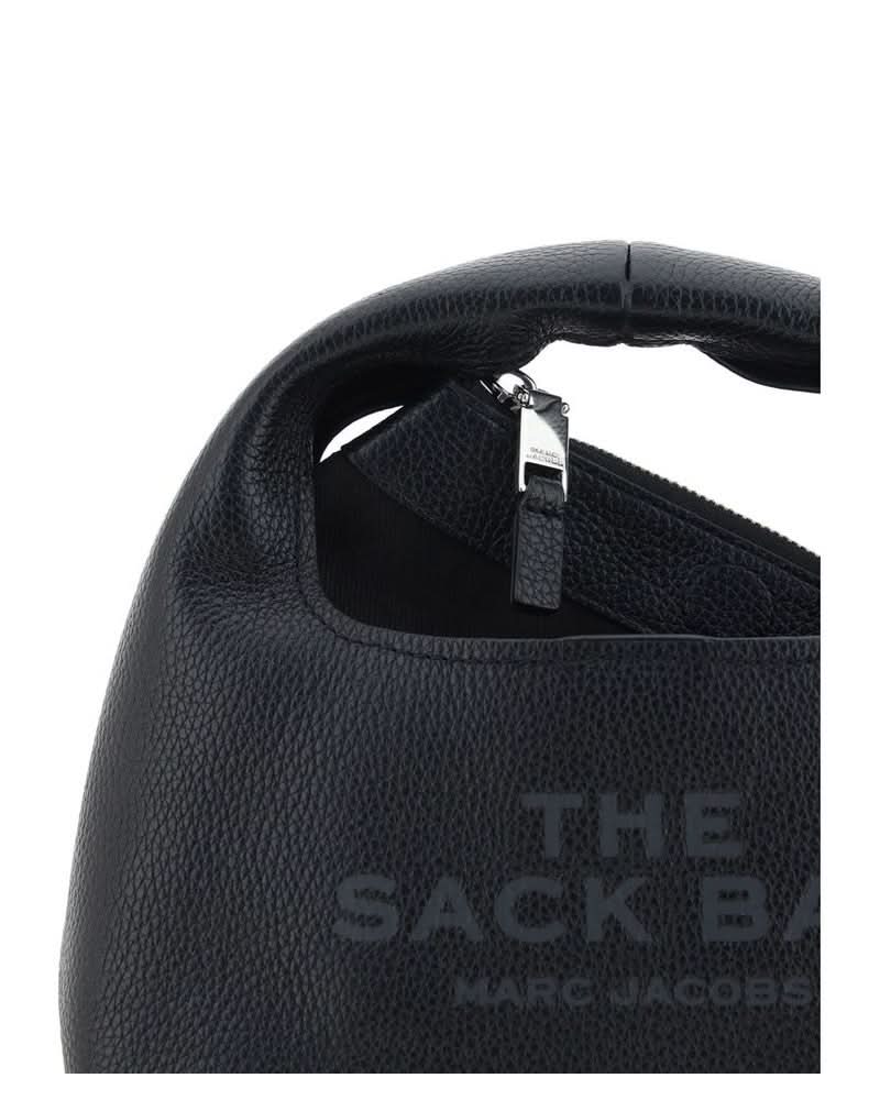 Marc Jacobs Black Calf Leather Bos Taurus Handbag 