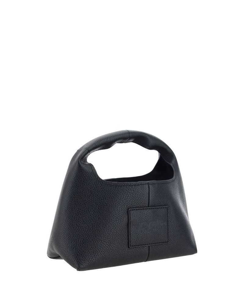 Marc Jacobs Black Calf Leather Bos Taurus Handbag 