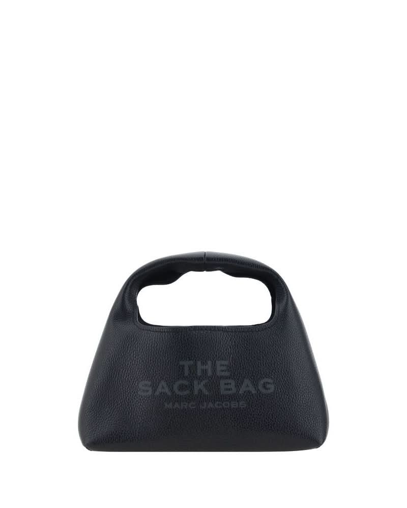 Marc Jacobs Black Calf Leather Bos Taurus Handbag 