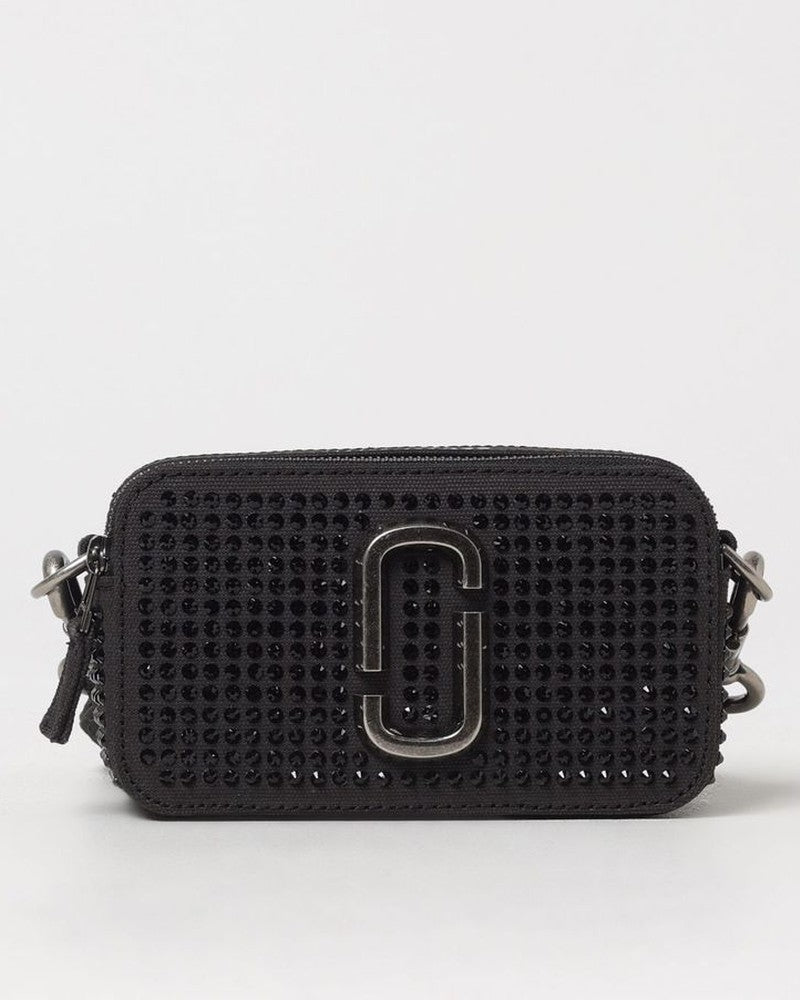 Marc Jacobs Black Canvas Shoulder Bag Glam Steals