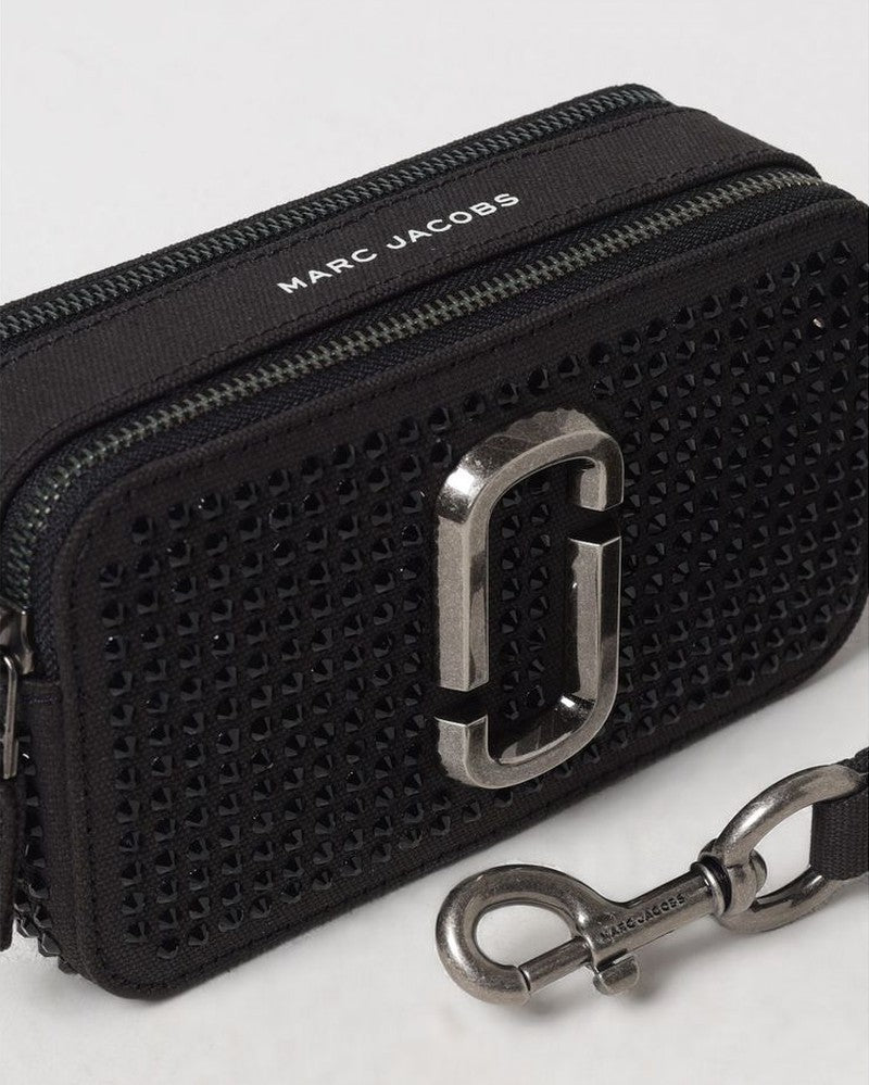 Marc Jacobs Black Canvas Shoulder Bag Glam Steals