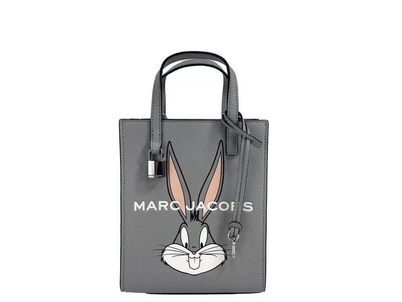 Marc Jacobs Leather X Looney Tunes Bugs Bunny Mini Grind Pebbled Crossbody Bag Glam Steals