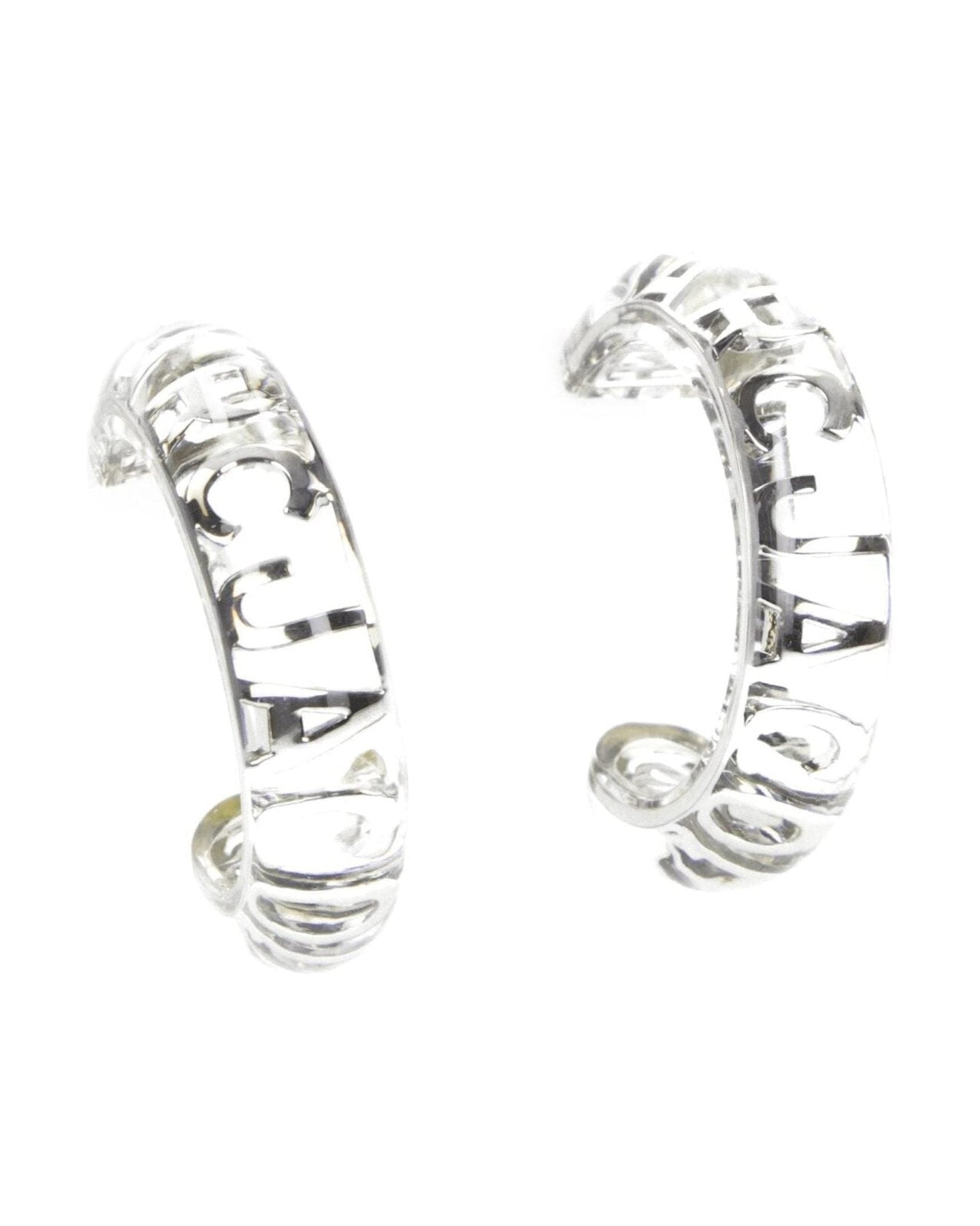 Marc Jacobs Transparent Plastic Earrings Glam Steals