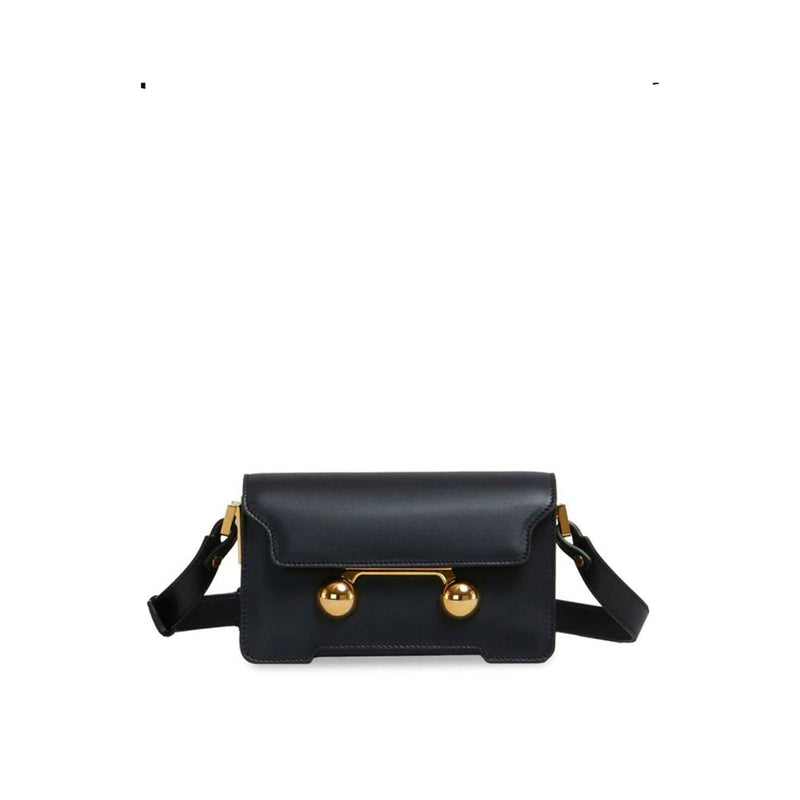 Marni Black Calfskin Belt Bag Glam Steals