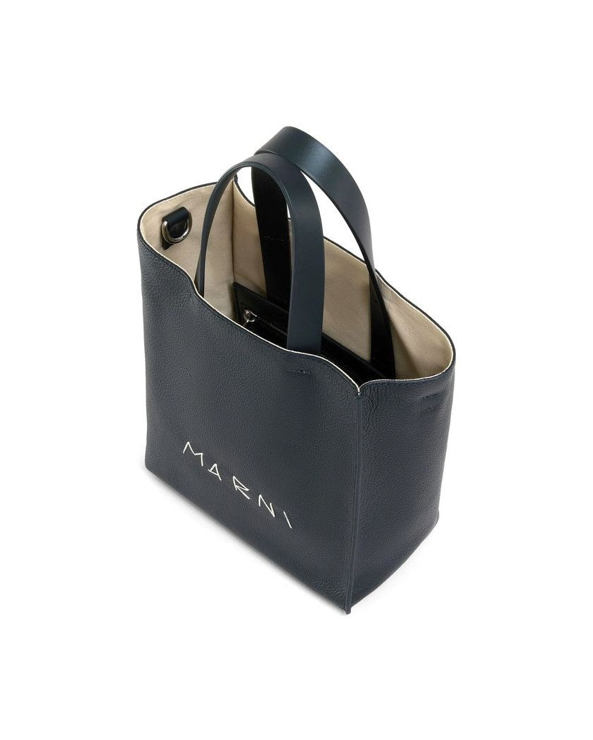 Marni Black Calfskin Tote Bag Glam Steals