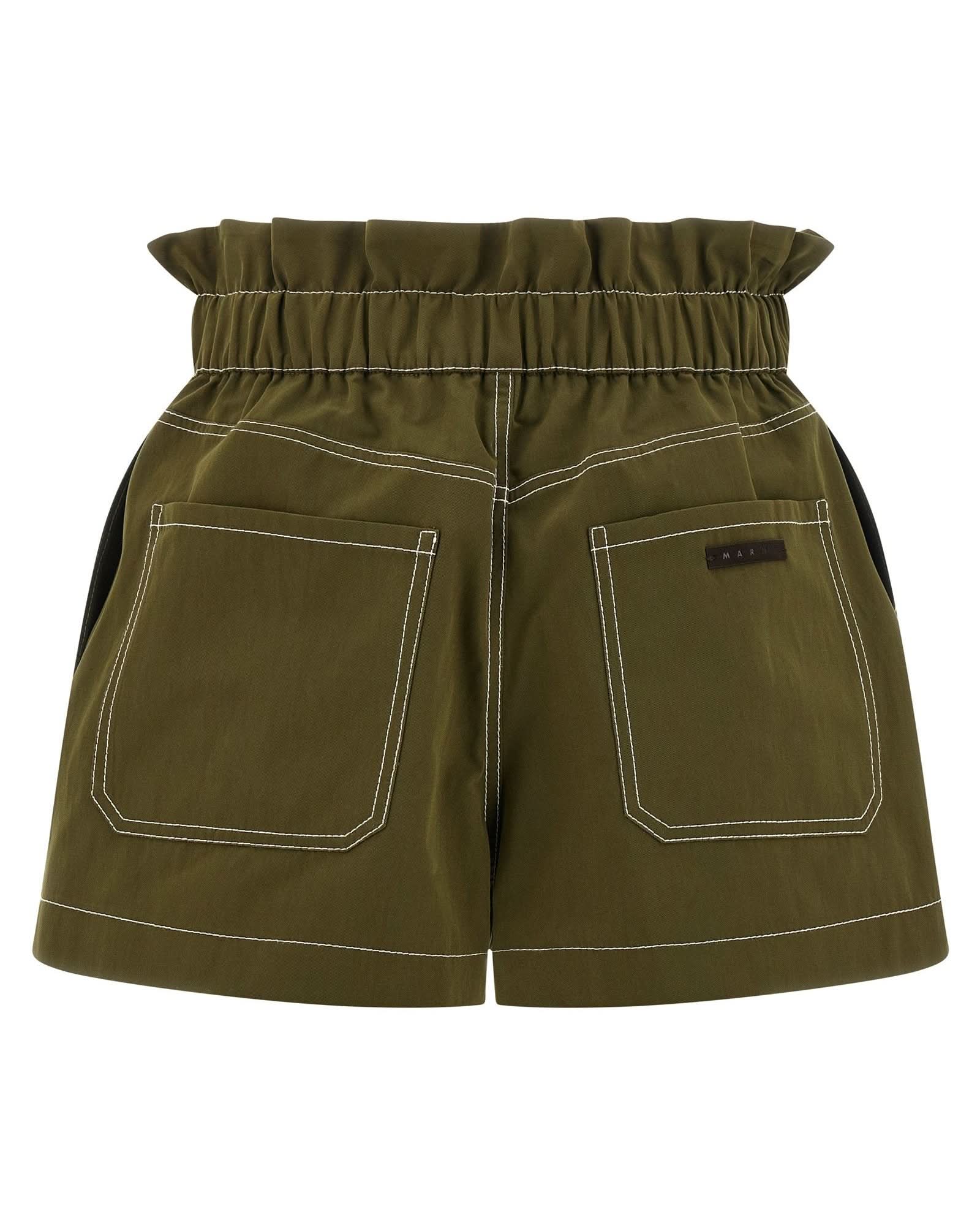 Marni Gabardine Shorts Glam Steals