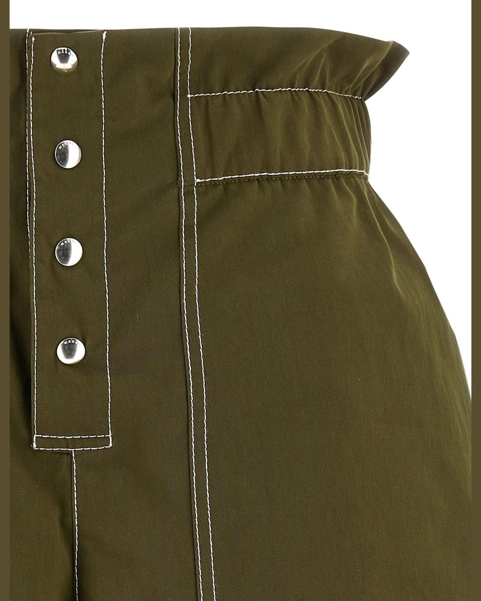 Marni Gabardine Shorts Glam Steals