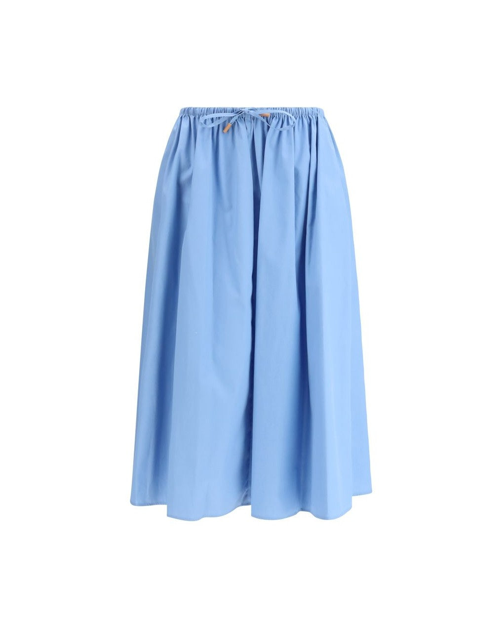 Marni Light Blue Cotton Midi Skirt Glam Steals