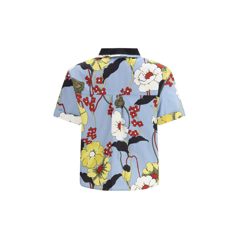 Marni Multicolor Cotton Pattern Shirt Glam Steals