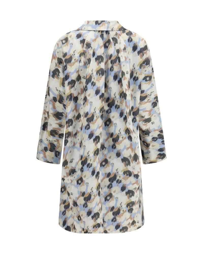 Marni Multicolor Polyester Coat Glam Steals