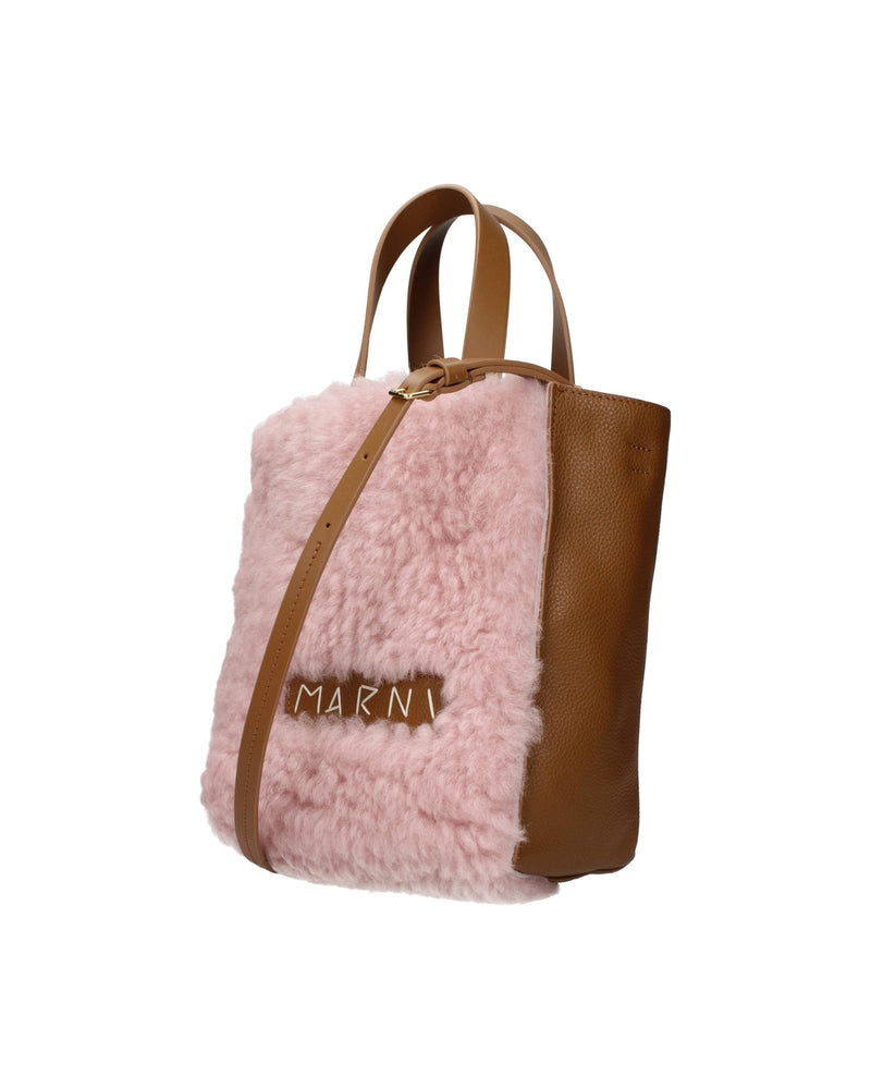 Marni Pink Leather Handbag Glam Steals