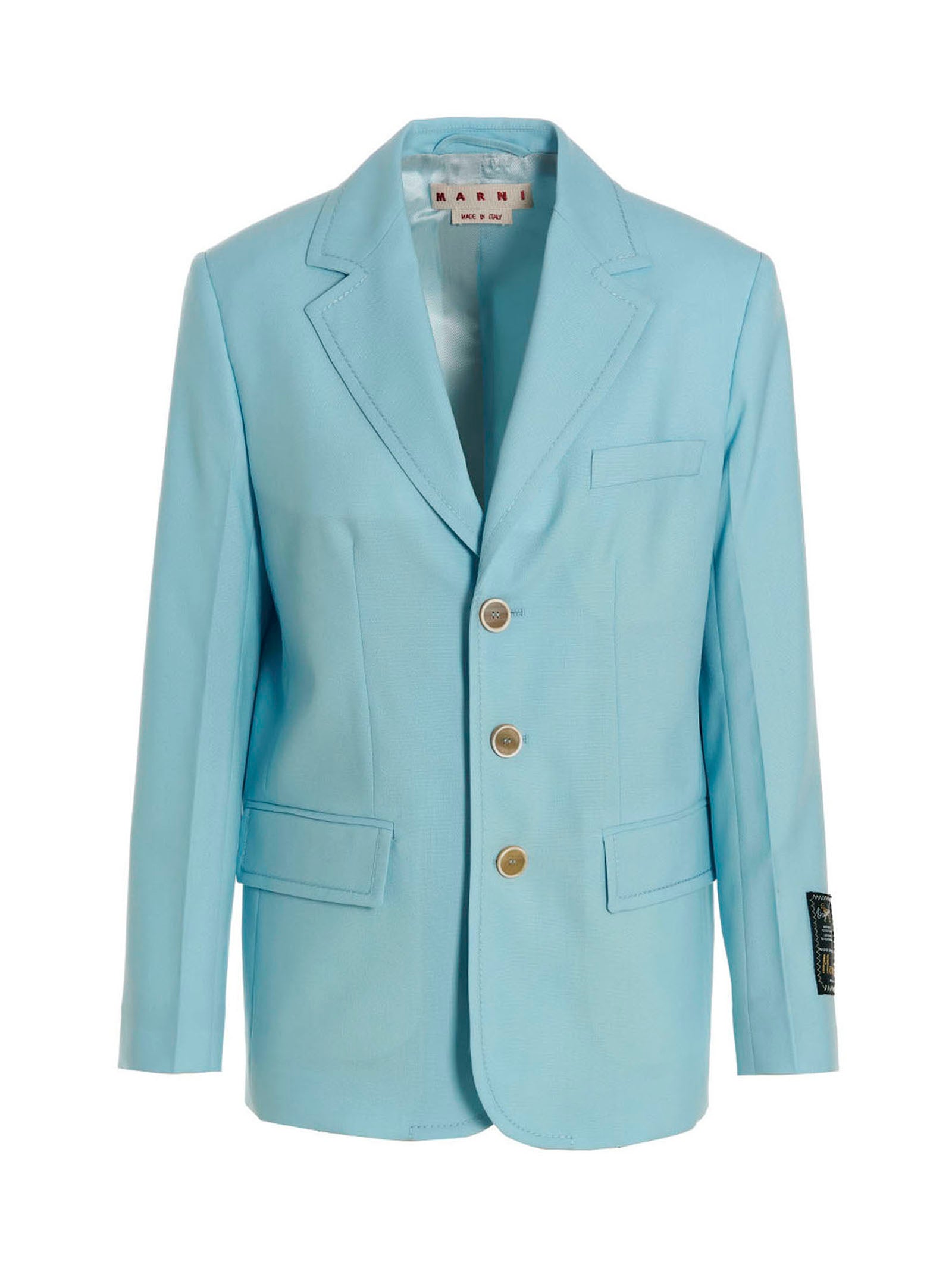 Marni Single Breasted Blazer Jacket