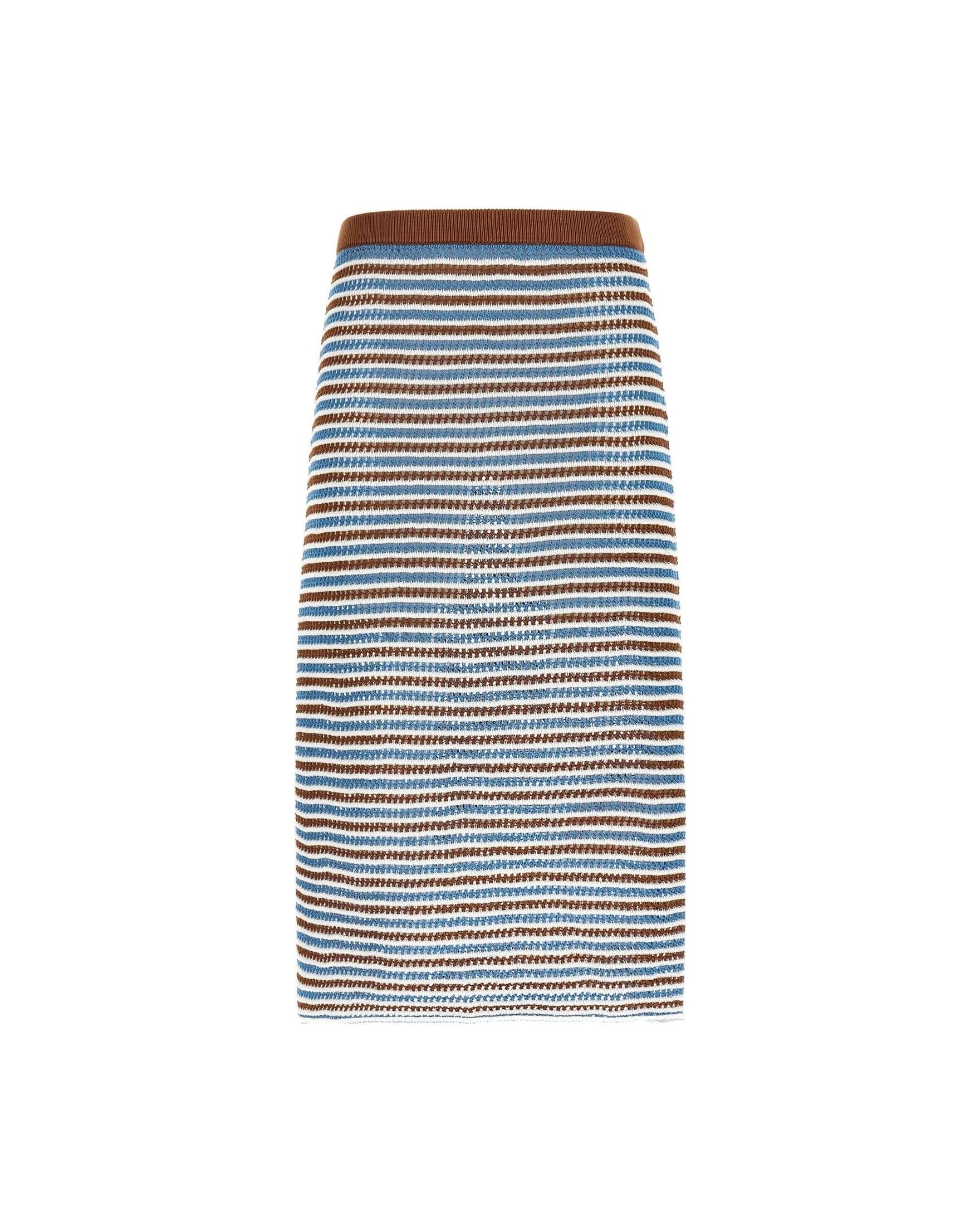 Marni Striped Crochet Skirt Glam Steals