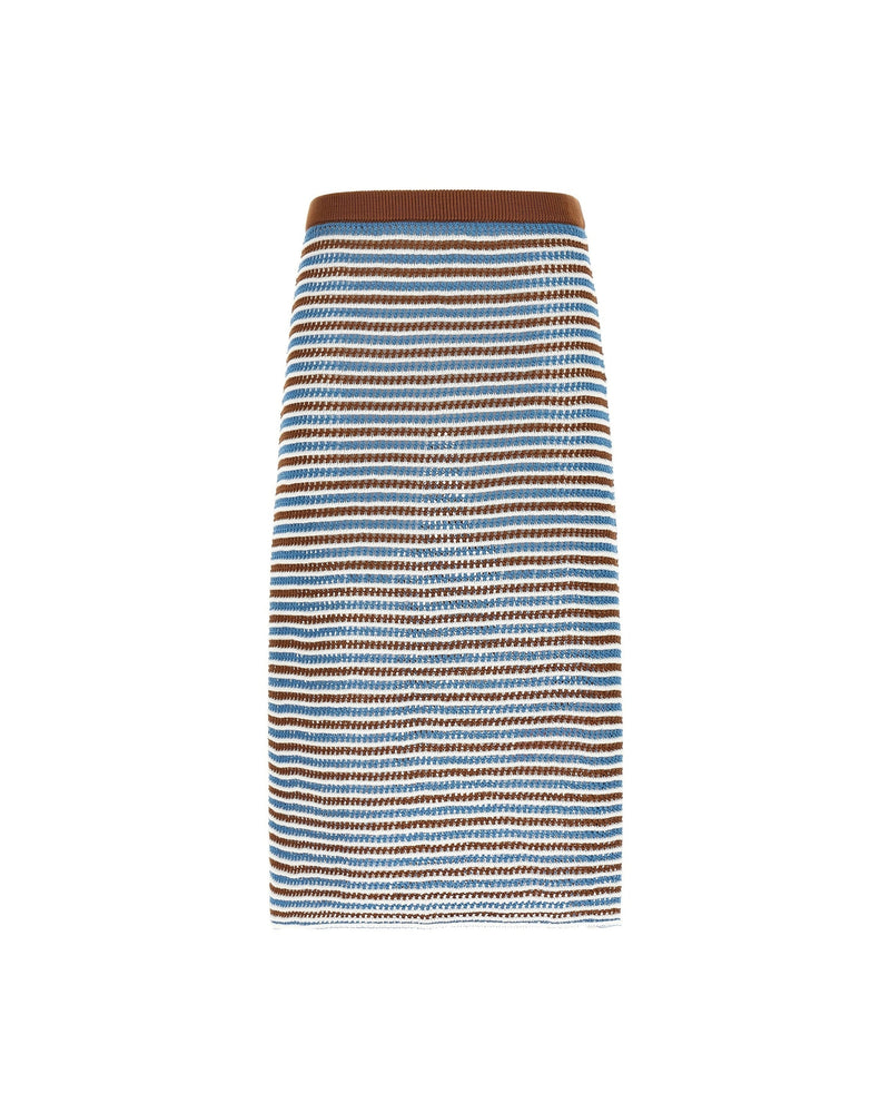 Marni Striped Crochet Skirt Glam Steals