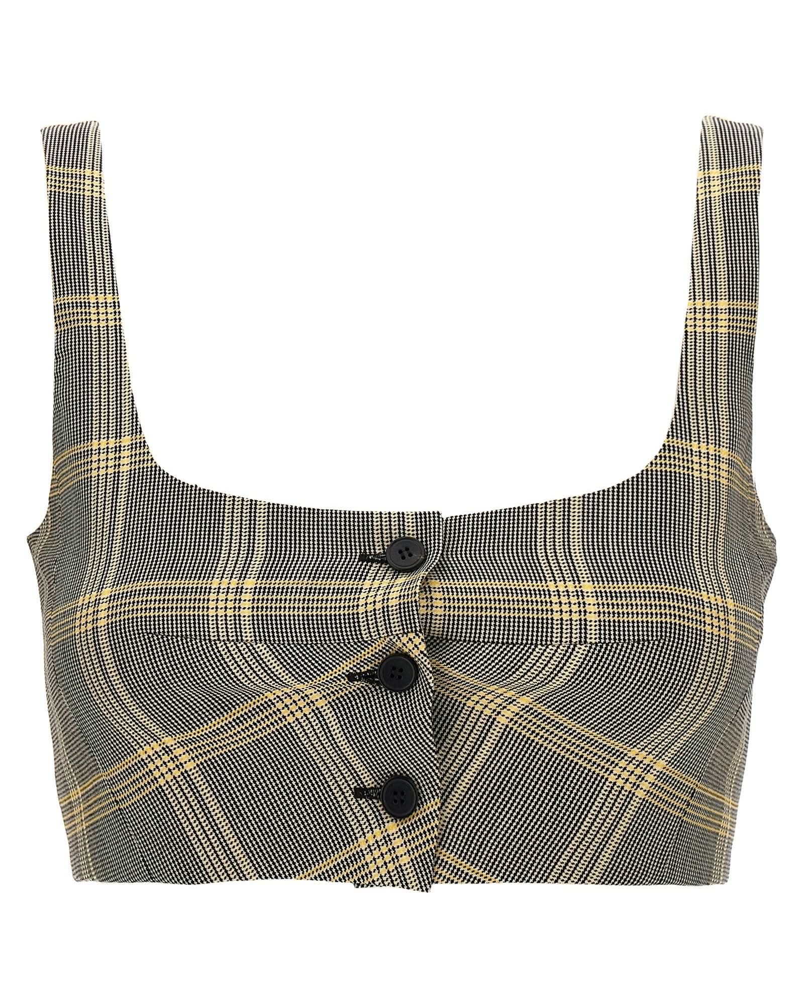 Marni Top Cropped Check Glam Steals