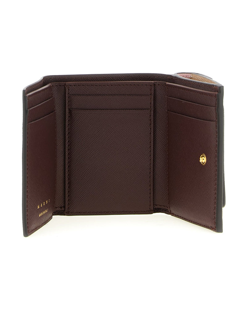 Marni Trifold Wallet Small Leather Goods