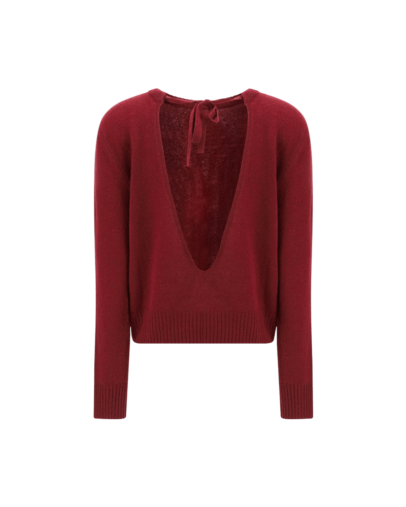 Marnie Marni Bordeaux Cashmere Sweater Glam Steals