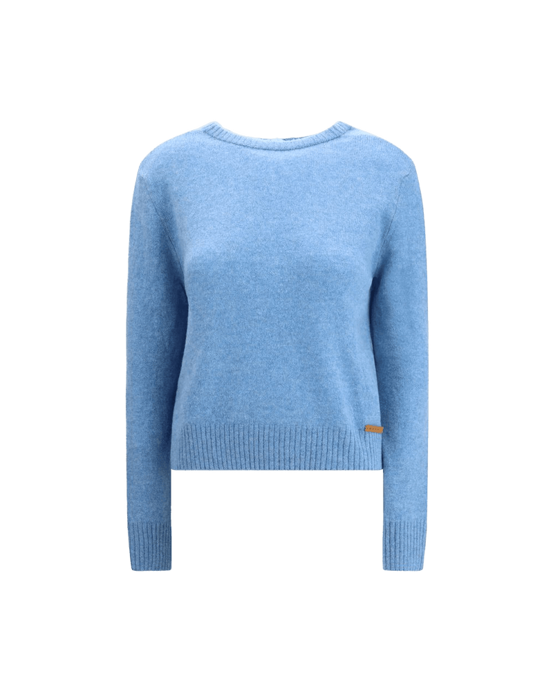 Marnie Marni Light Blue Cashmere Sweatshirt Sweaters