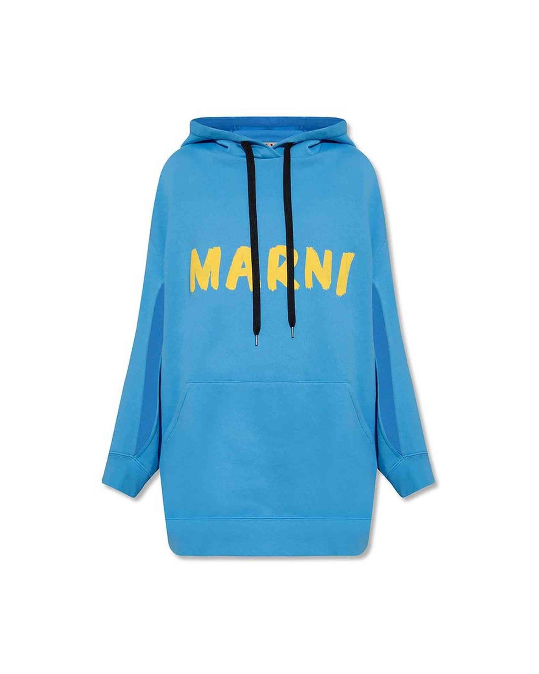 Marnie Marni Oversize Hooded Sweat-Shirt Glam Steals